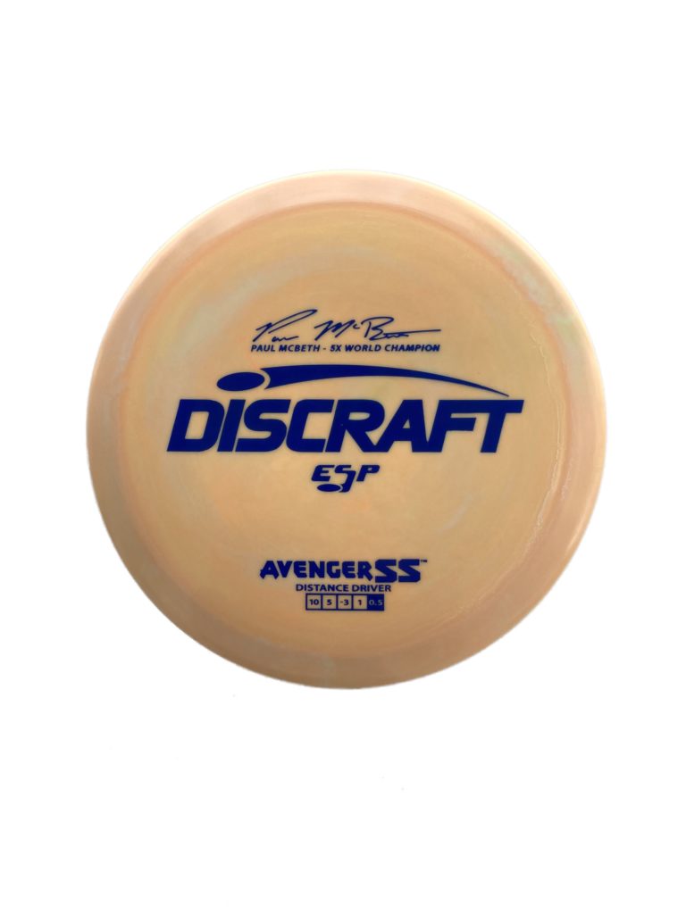 Paul McBeth's 5X Signature Series ESP Avenger SS Golf Disc for Sale