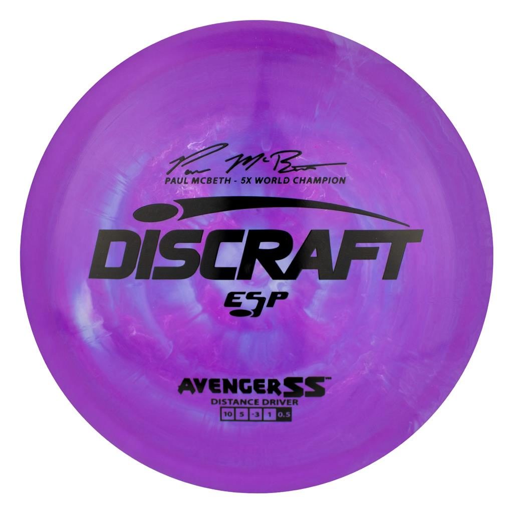 Paul McBeth's 5X Signature Series ESP Avenger SS Golf Disc