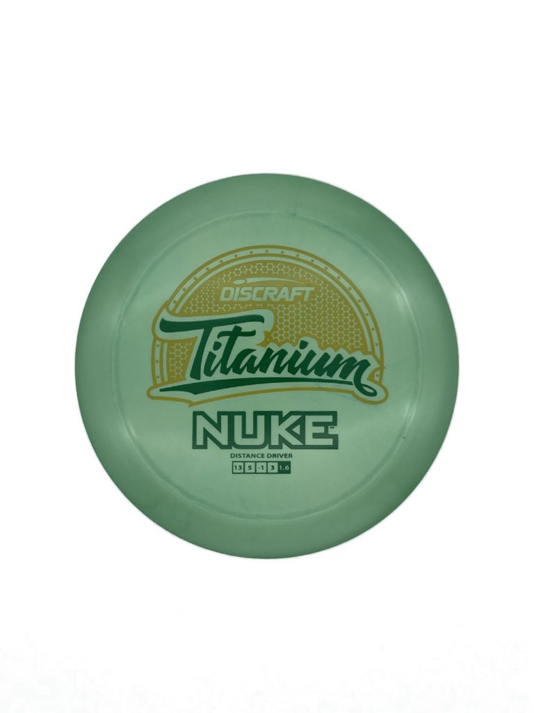 Discraft's Titanium Nuke Golf Disc